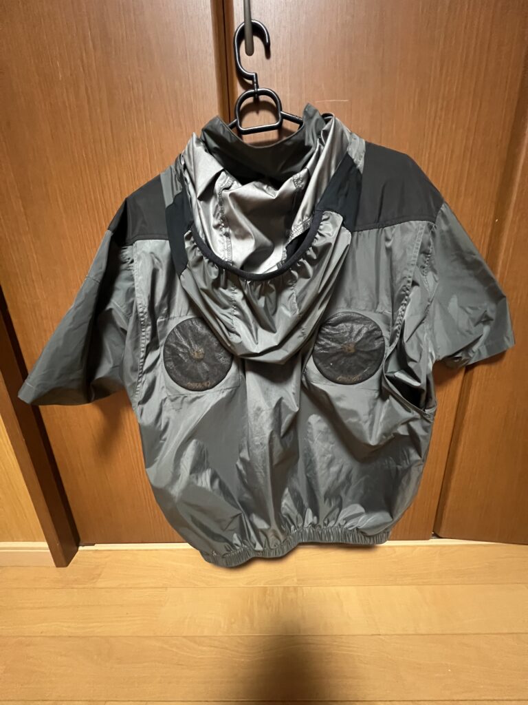 HooH V1127 空調服 半袖ジャケット フード付き