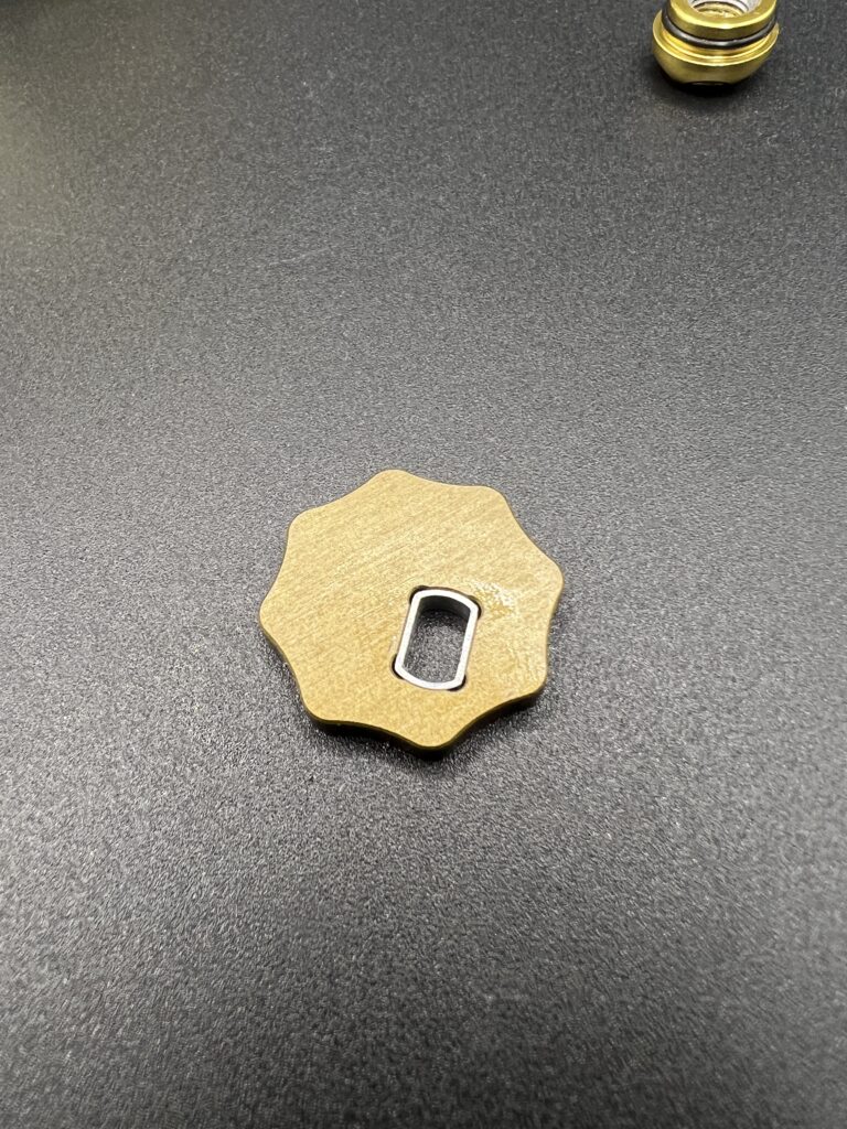 カラーにスペーサーを入れた状態